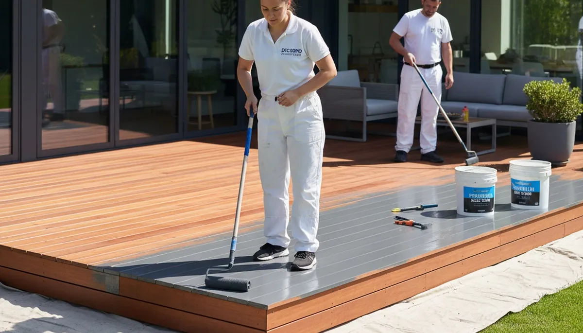 Deck painting services in Kenosha, WI to protect and refresh wood decks