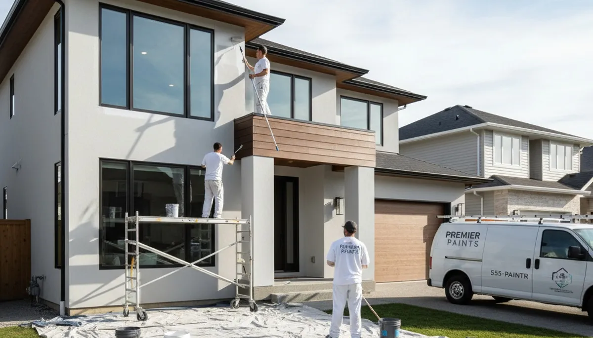 Exterior house painting in Kenosha, WI for lakefront weather protection