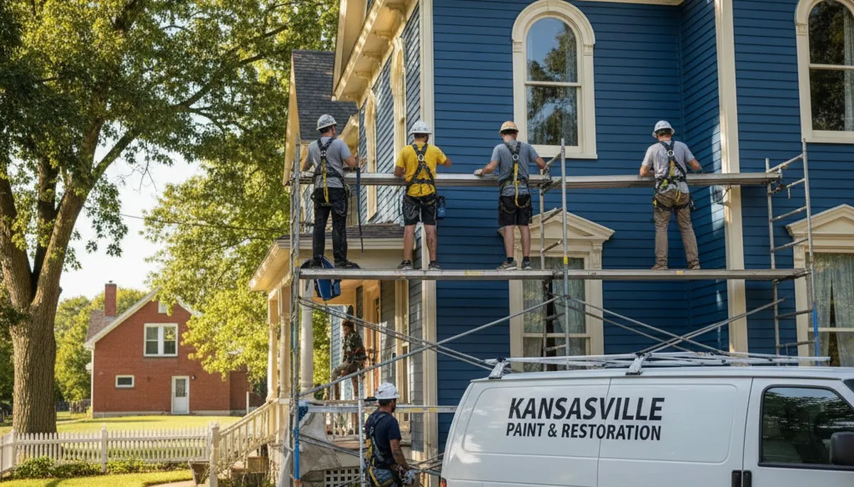 Painting company serving Kenosha, WI with professional interior and exterior painting services