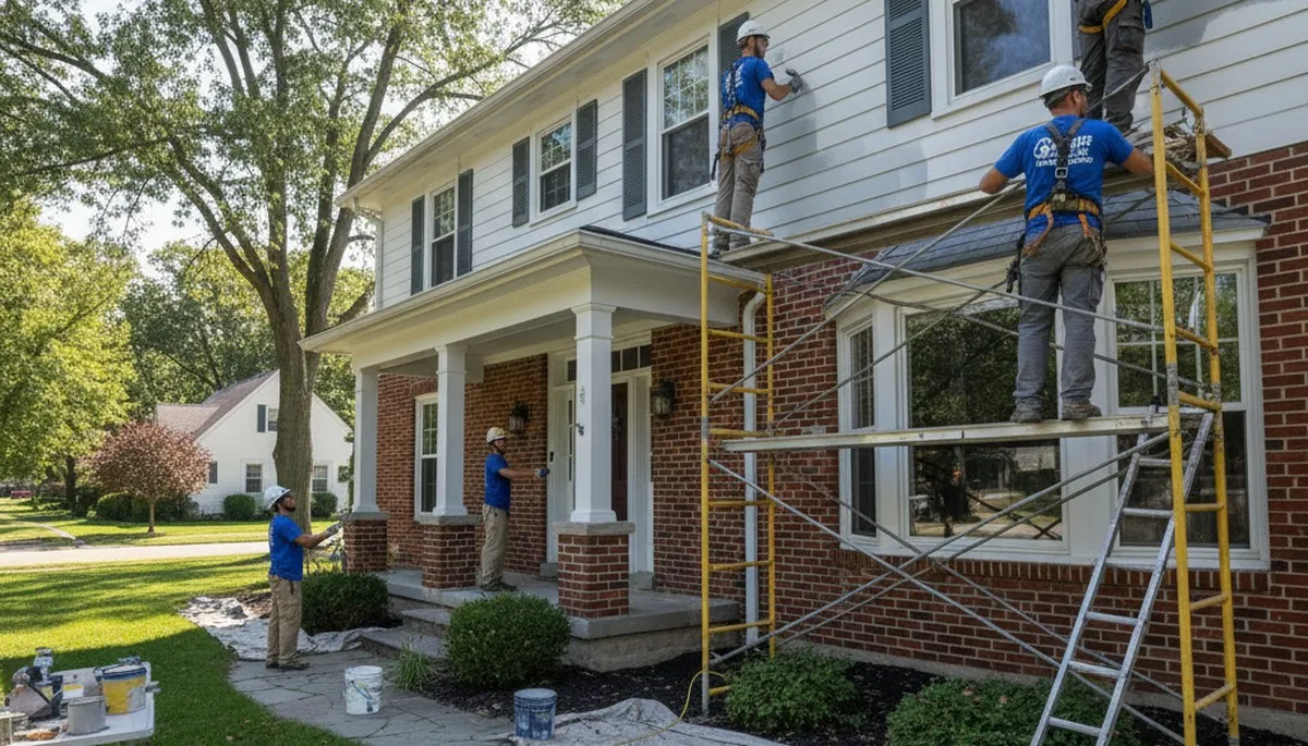 Professional painting contractor in Kenosha, WI providing residential and commercial painting services